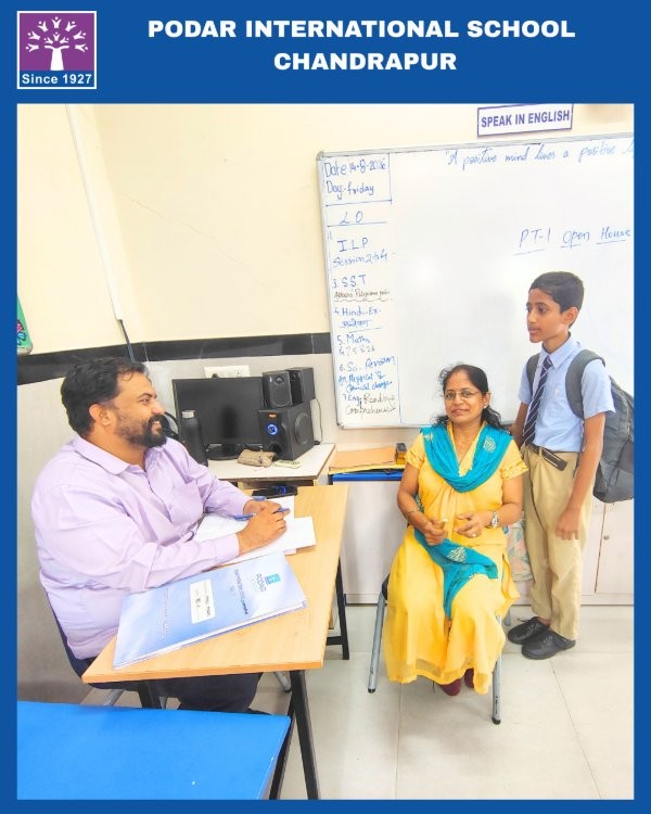 Parents Teacher Meeting - 2026 at Podar school Chandrapur - image 2
