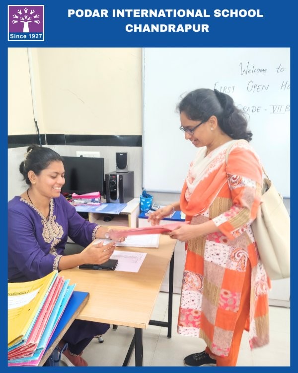 Parents Teacher Meeting - 2026 at Podar school Chandrapur - image 1