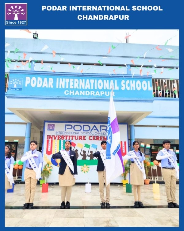 Investiture Ceremony 2026-2027 at Podar school Chandrapur - image 4