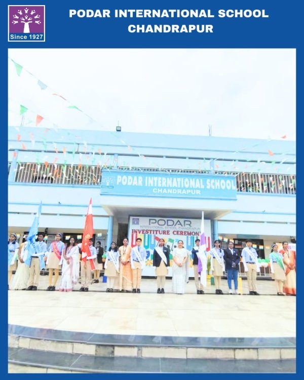 Investiture Ceremony 2026-2027 at Podar school Chandrapur - image 5