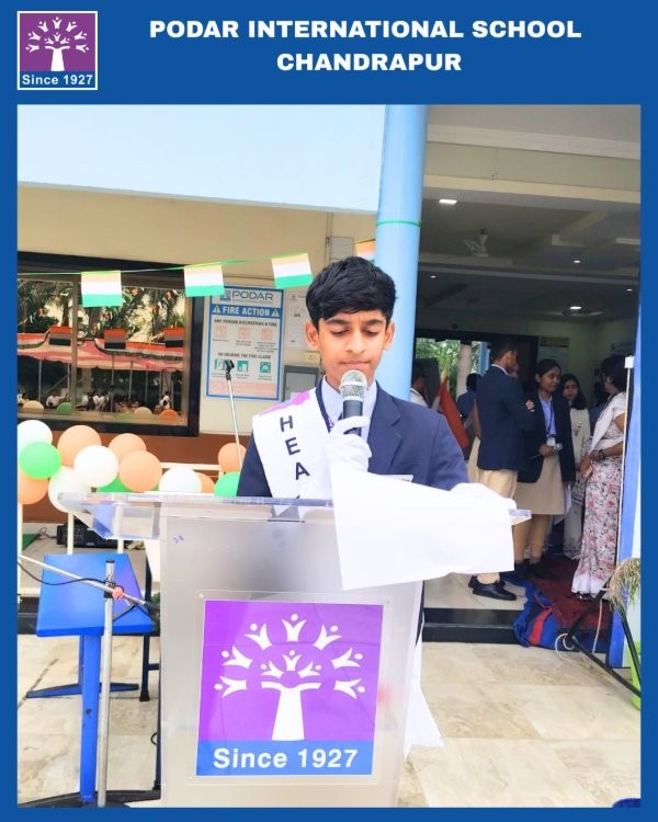 Investiture Ceremony 2026-2027 at Podar school Chandrapur - image 7