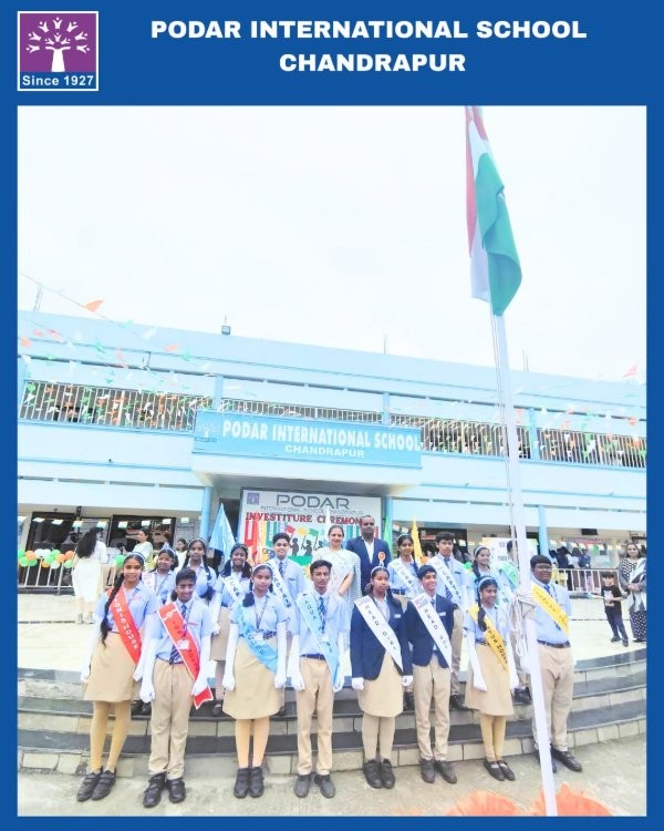 Investiture Ceremony 2026-2027 at Podar school Chandrapur - image 10