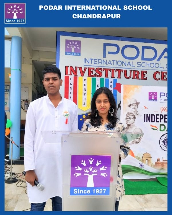 Independence Day Celebration - 2026 at Podar school Chandrapur - image 1