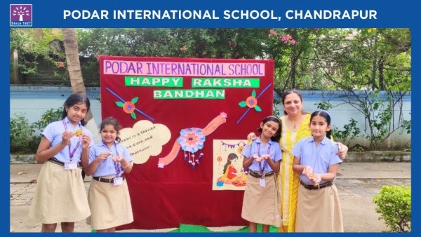 Rakhi Making Activity - 2026 at Podar school Chandrapur - image 1