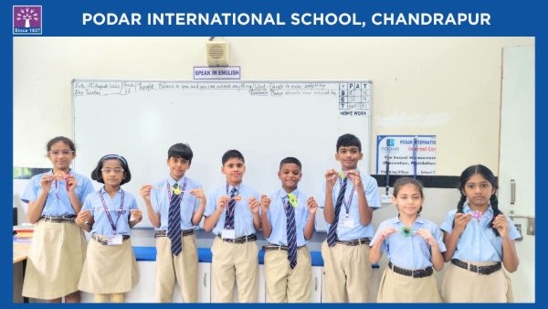 Rakhi Making Activity - 2026 at Podar school Chandrapur - image 8