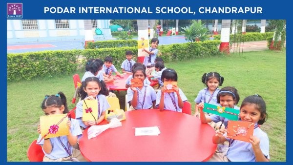 Rakhi Making Activity - 2026 at Podar school Chandrapur - image 9