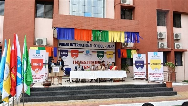 Investiture Ceremony 2026-2027 at Podar school Devmurti, Jalna - image 2