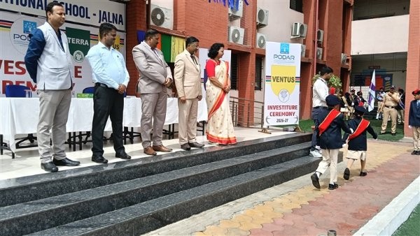 Investiture Ceremony 2026-2027 at Podar school Devmurti, Jalna - image 11