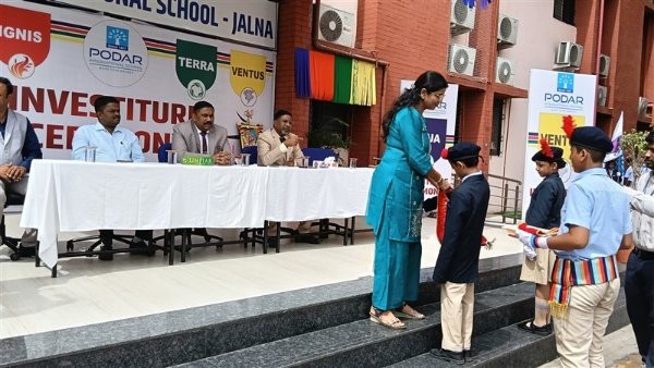 Investiture Ceremony 2026-2027 at Podar school Devmurti, Jalna - image 9