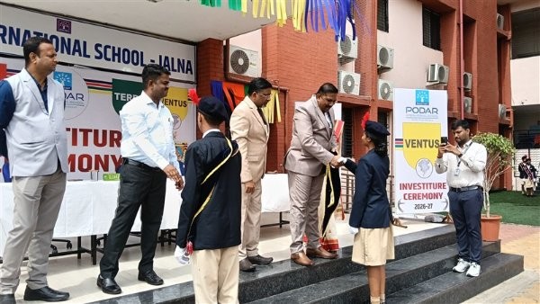 Investiture Ceremony 2026-2027 at Podar school Devmurti, Jalna - image 12