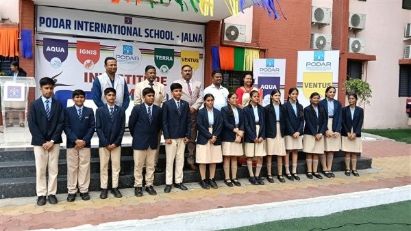 Investiture Ceremony 2026-2027 at Podar school Devmurti, Jalna - image 20