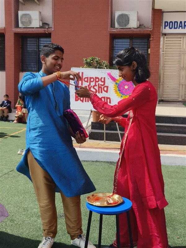 Raksha Bandhan Celebration - 2026 at Podar school Devmurti, Jalna - image 9