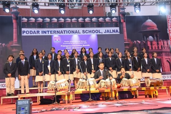 Annual Day Celebration 'Primary Section' 2025-2026 at Podar school Devmurti, Jalna - image 1
