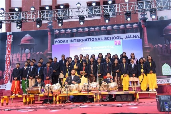 Annual Day Celebration 'Secondary Section' 2025-2026 at Podar school Devmurti, Jalna - image 4