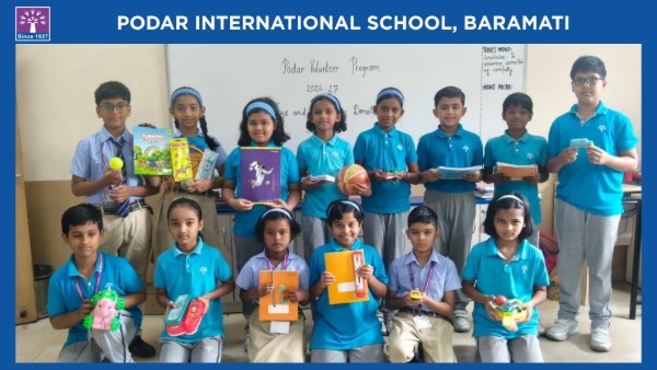 Podar Volunteer Program 'Toy Donation Drive' - 2026 at Podar school Baramati - image 6