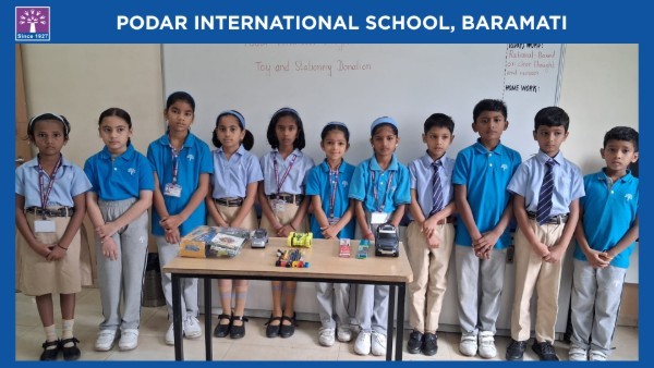 Podar Volunteer Program 'Toy Donation Drive' - 2026 at Podar school Baramati - image 7