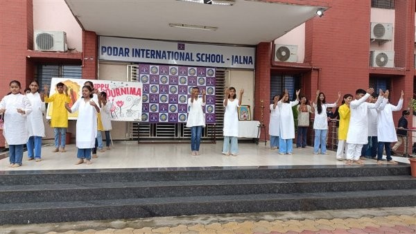 Guru Pornima Celebration - 2026 at Podar school Devmurti, Jalna - image 12