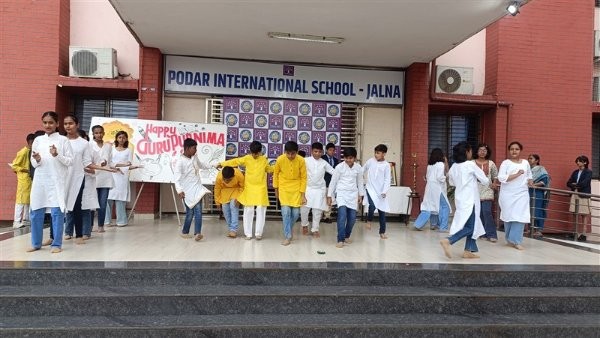 Guru Pornima Celebration - 2026 at Podar school Devmurti, Jalna - image 10