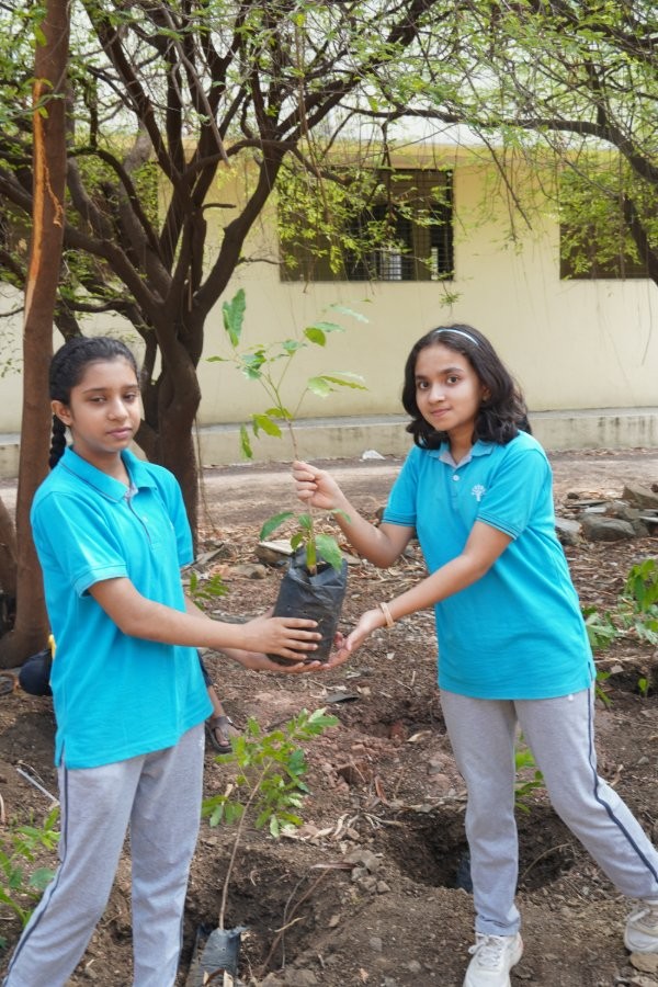 Environment Day 'Plantation Drive' - 2026 at Podar school Khadgaon Ring Road, Latur - image 2
