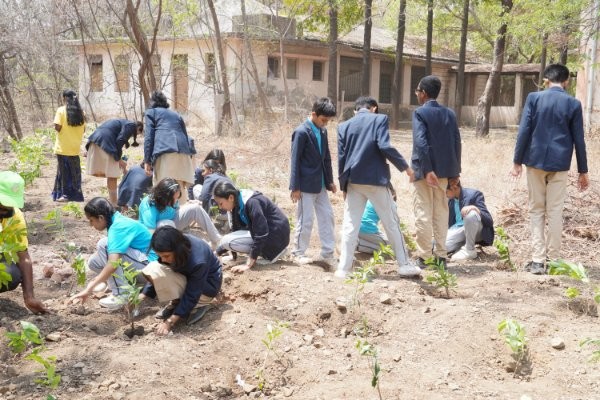 Environment Day 'Plantation Drive' - 2026 at Podar school Khadgaon Ring Road, Latur - image 5