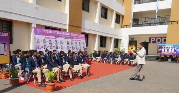 Students Council Elections 2026-2027 at Podar school Khadgaon Ring Road, Latur - image 1