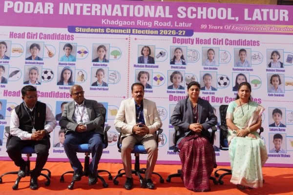 Students Council Elections 2026-2027 at Podar school Khadgaon Ring Road, Latur - image 2
