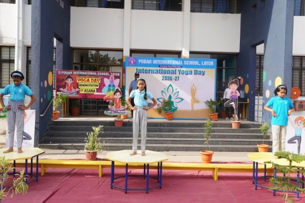 International Yoga Day Celebration - 2026 at Podar school Khadgaon Ring Road, Latur - image 2