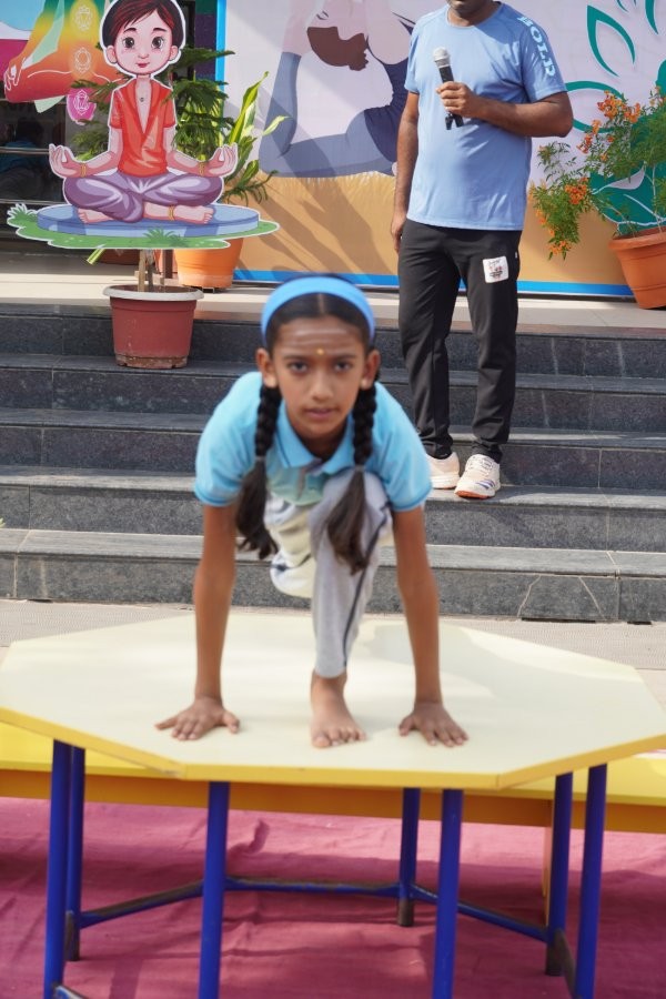 International Yoga Day Celebration - 2026 at Podar school Khadgaon Ring Road, Latur - image 3