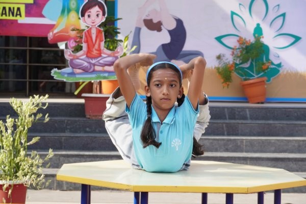 International Yoga Day Celebration - 2026 at Podar school Khadgaon Ring Road, Latur - image 5