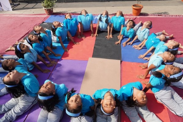 International Yoga Day Celebration - 2026 at Podar school Khadgaon Ring Road, Latur - image 8