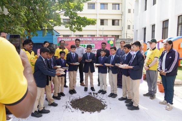 Seed Ball making Activity - 2026 at Podar school Khadgaon Ring Road, Latur - image 3