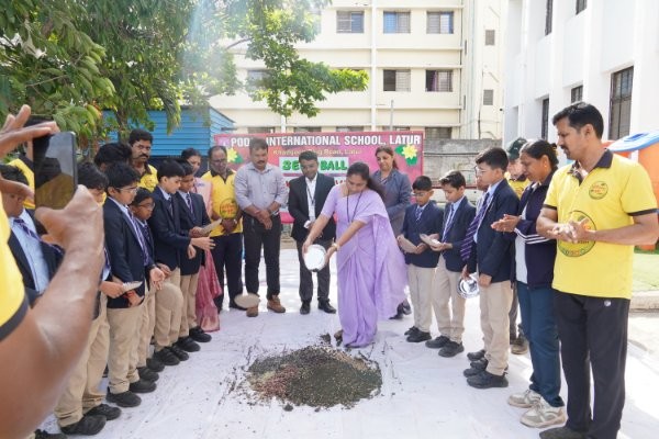 Seed Ball making Activity - 2026 at Podar school Khadgaon Ring Road, Latur - image 5