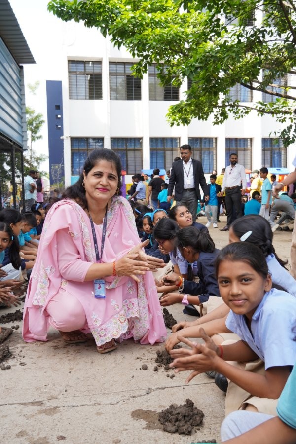 Seed Ball making Activity - 2026 at Podar school Khadgaon Ring Road, Latur - image 8