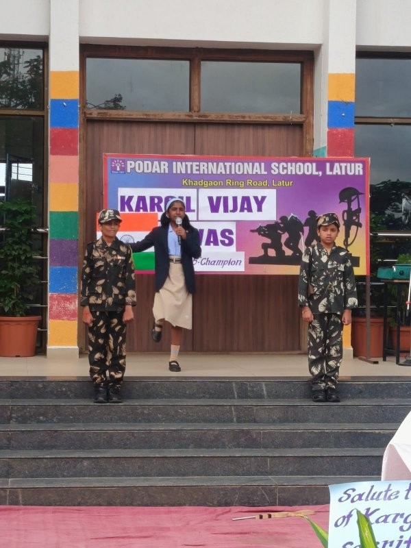 Kargil Vijay Diwas Celebration - 2026 at Podar school Khadgaon Ring Road, Latur - image 1