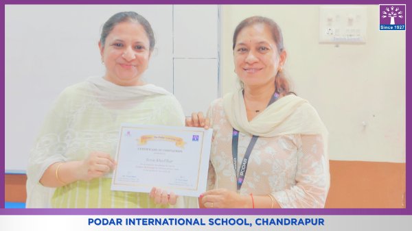 Felicitation of Teachers - 2026 at Podar school Chandrapur - image 2