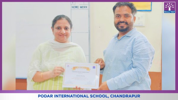 Felicitation of Teachers - 2026 at Podar school Chandrapur - image 3