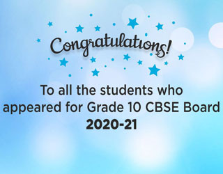 Heartiest Congratulations to our Grade X CBSE students.