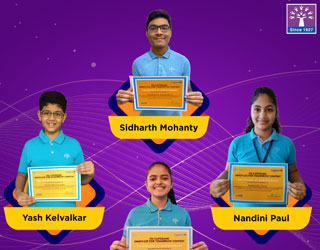 Heartiest congratulations to our outstanding students