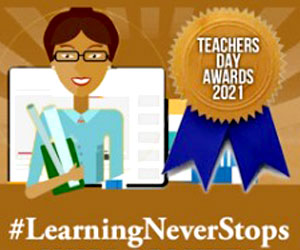 Congratulations. Teachers Day awards for the Outstanding Teachers