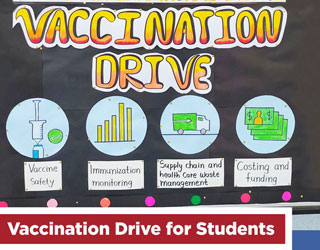 Vaccination Drive for Students (PAN India)