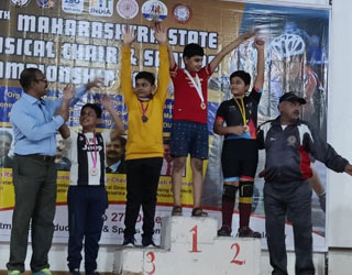 Achievement in 15th Maharashtra State Musical Chair and Skating Championship 2021