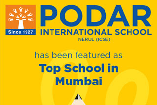 Podar International School, #Nerul ICSE has been named "Top School in Mumbai - National Curriculum" by the Times School Survey 2022.