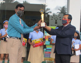 SECURED 1ST PLACE IN INTER SCHOOL COMPETITIONS 2021-2022