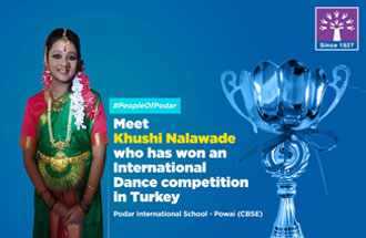 Ms. Khushi Nalawade won the ‘Best Traditional Dance’ award!