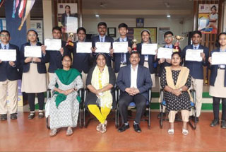 Achievement in District level Inter School Science exhibition - 2023
