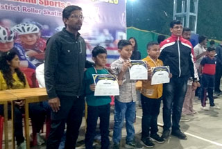 Achievement in District open Skating Championship - 2023