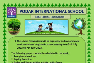 Environment week awareness program 2023-2024
