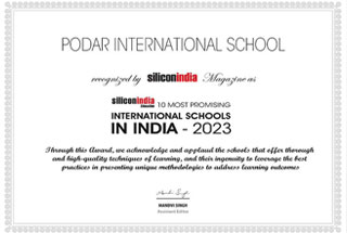 Podar International School: Honored Among India