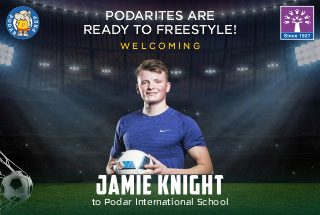 Podar International School Hosts the World’s Top Freestyle Footballer