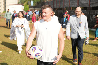 Podar International School Hosts the World’s Top Freestyle Footballer - 2025